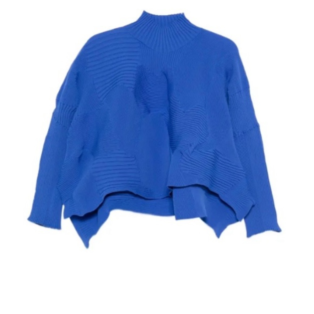 Issey Miyake ribbed-knit jumper